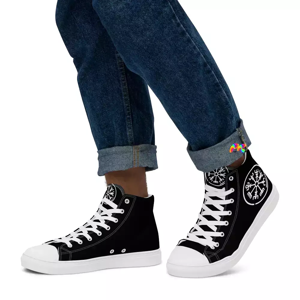 Men's Viking High Top Canvas Shoes