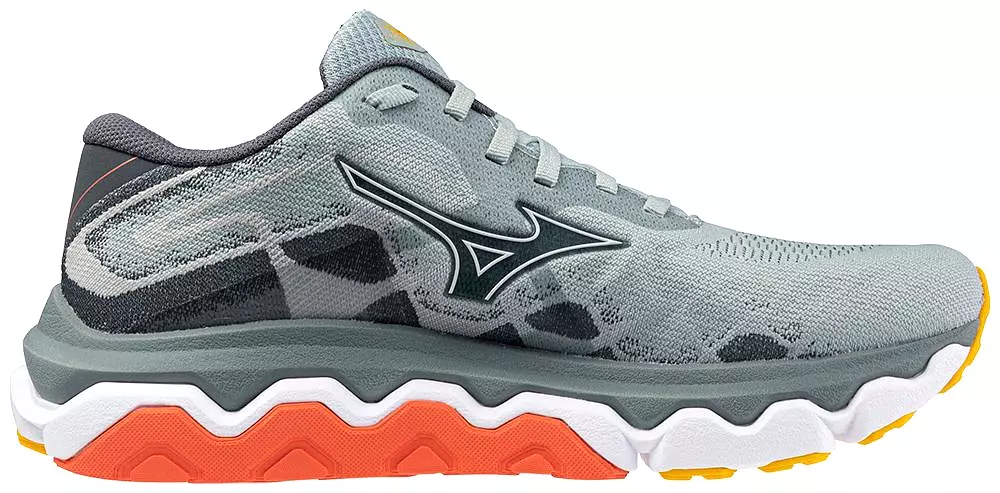 Mizuno Women's Wave Horizon 7 - Grey Mist/White