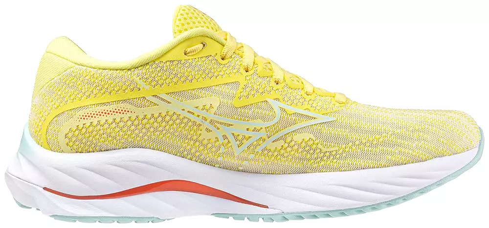 Mizuno Women's Wave Rider 27 - Anise Flower/White