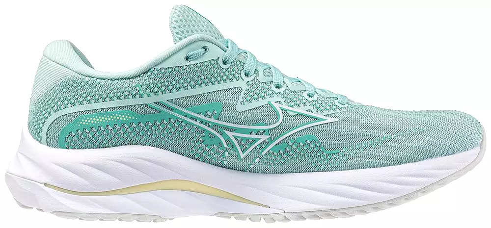 Mizuno Women's Wave Rider 27 - Eggshell Blue/White