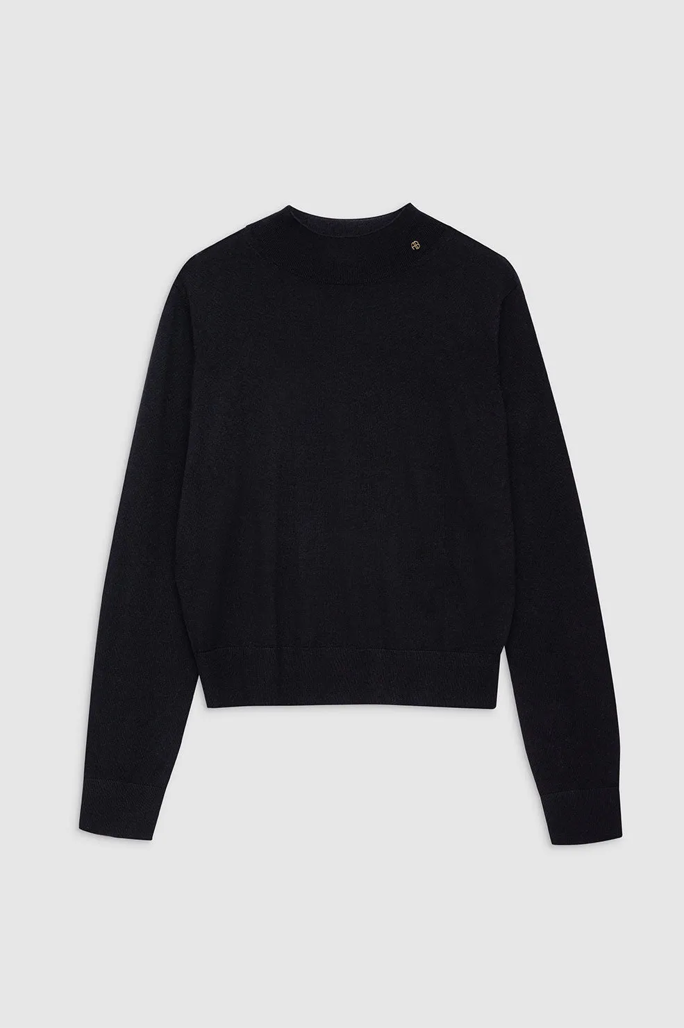 Monique Long Sleeve Sweater - Black