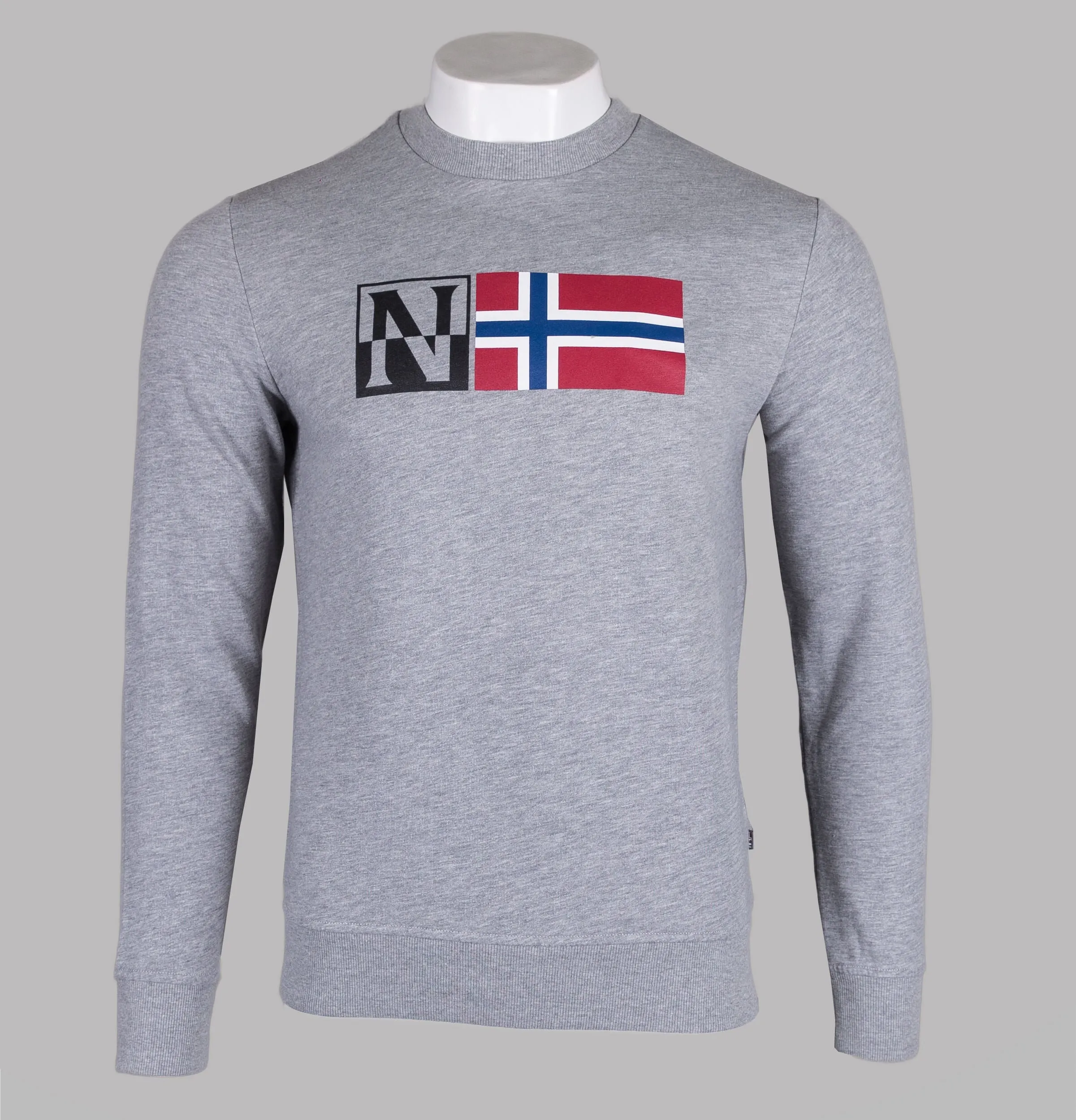 Napapijri Benoos Crew Neck Sweatshirt Grey