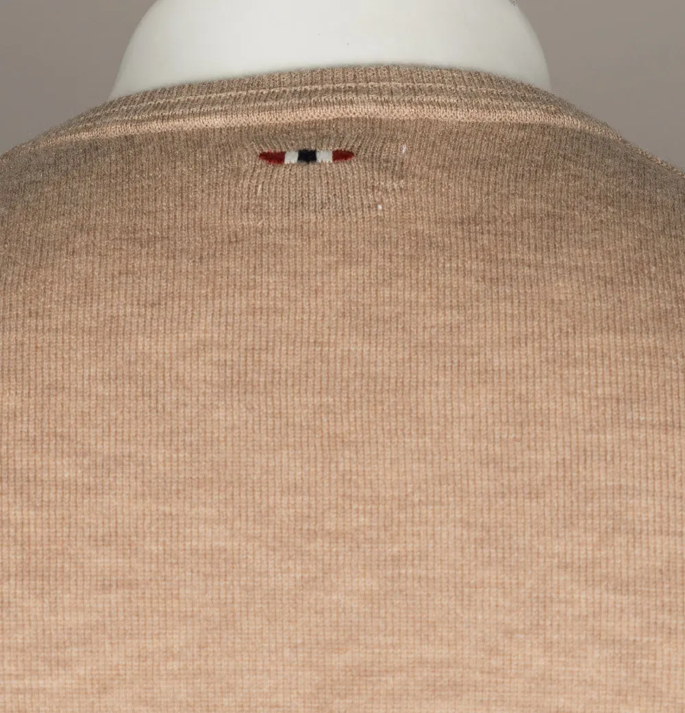 Napapijri Damavand Merino Wool Sweat Beige