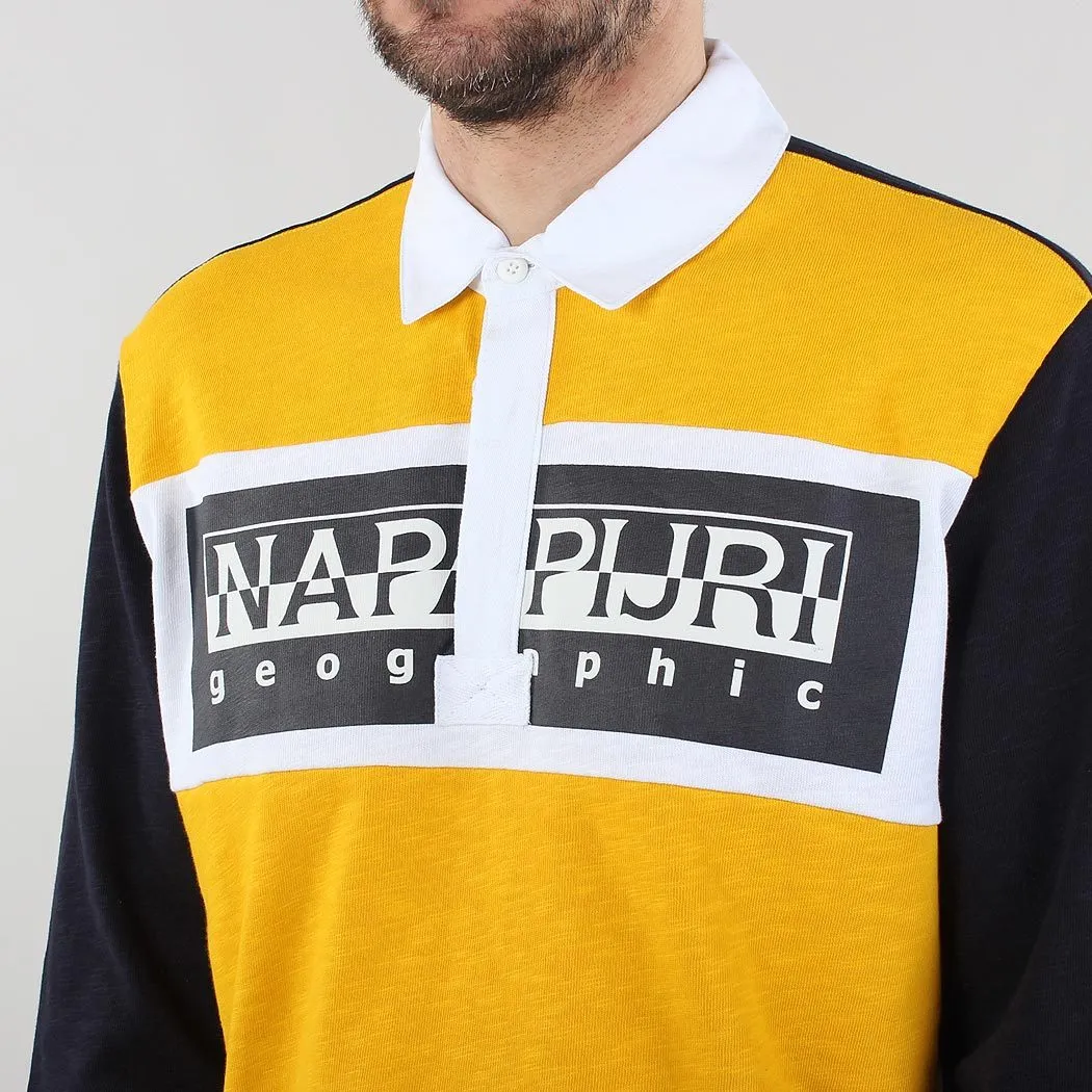 Napapijri Emei Long Sleeve Polo Shirt