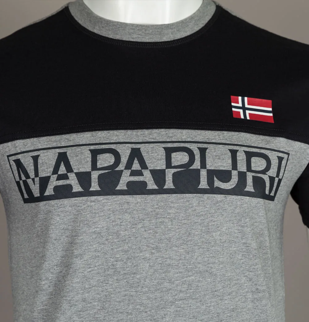 Napapijri Saras T-Shirt Grey