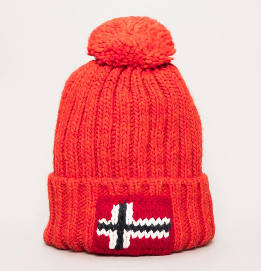 Napapijri Semiury 5 Beanie Red Poppy