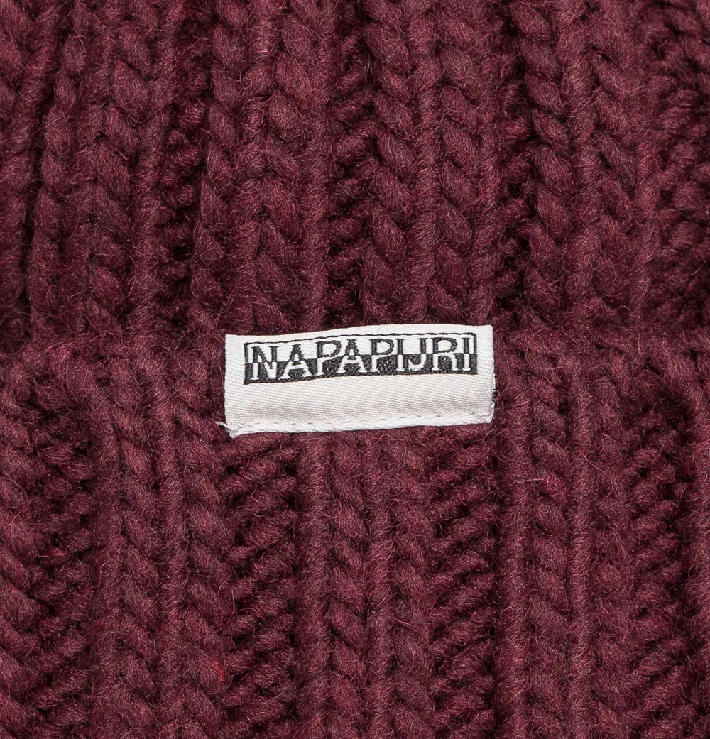 Napapijri Semiury Beanie Vintage Amaranth