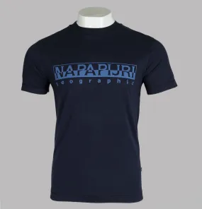 Napapijri Sevora Short Sleeve T-Shirt Navy Blue