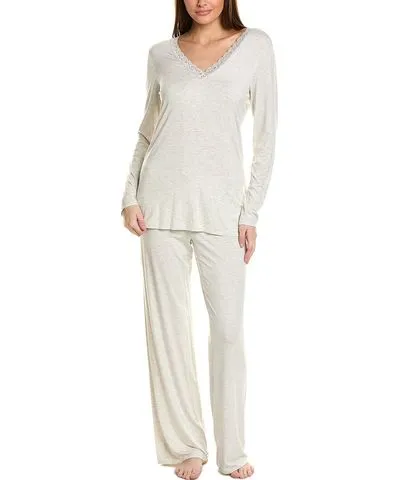 Natori 2pc Feathers Essentials Pajama Set