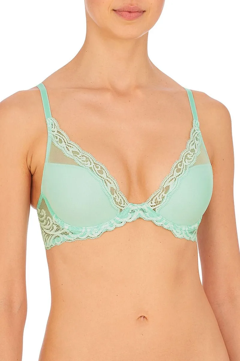 Natori Feathers Contour Plunge Bra