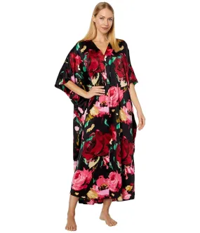 Natori Haiku-Charm Zip Caftan