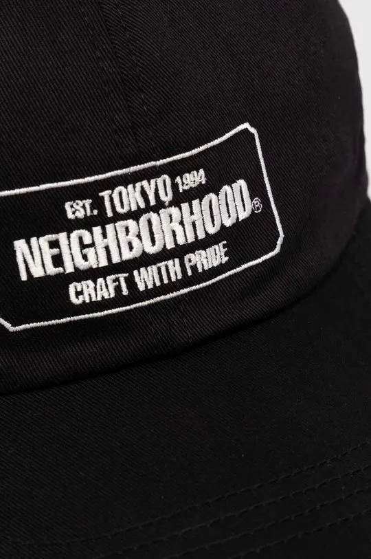 NEIGHBORHOOD cotton baseball cap Dad Cap black color 241YGNH.HT03