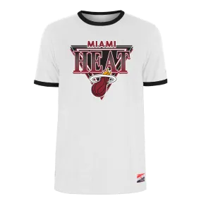 New Era Miami HEAT Ringer Tee