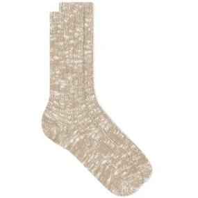 Nonnative Dweller Yarn SockBeige