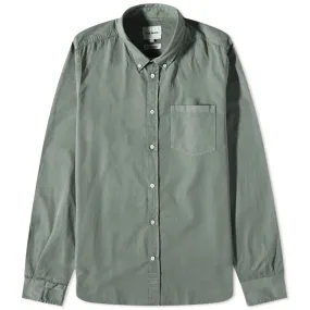 Norse Projects Anton Light Twill ShirtDried Sage Green