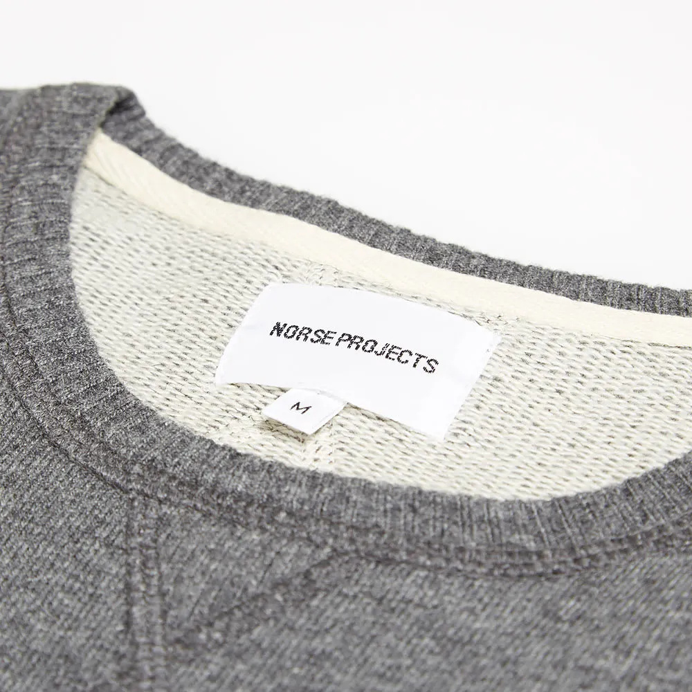 Norse Projects Gustav Crew SweatGrey