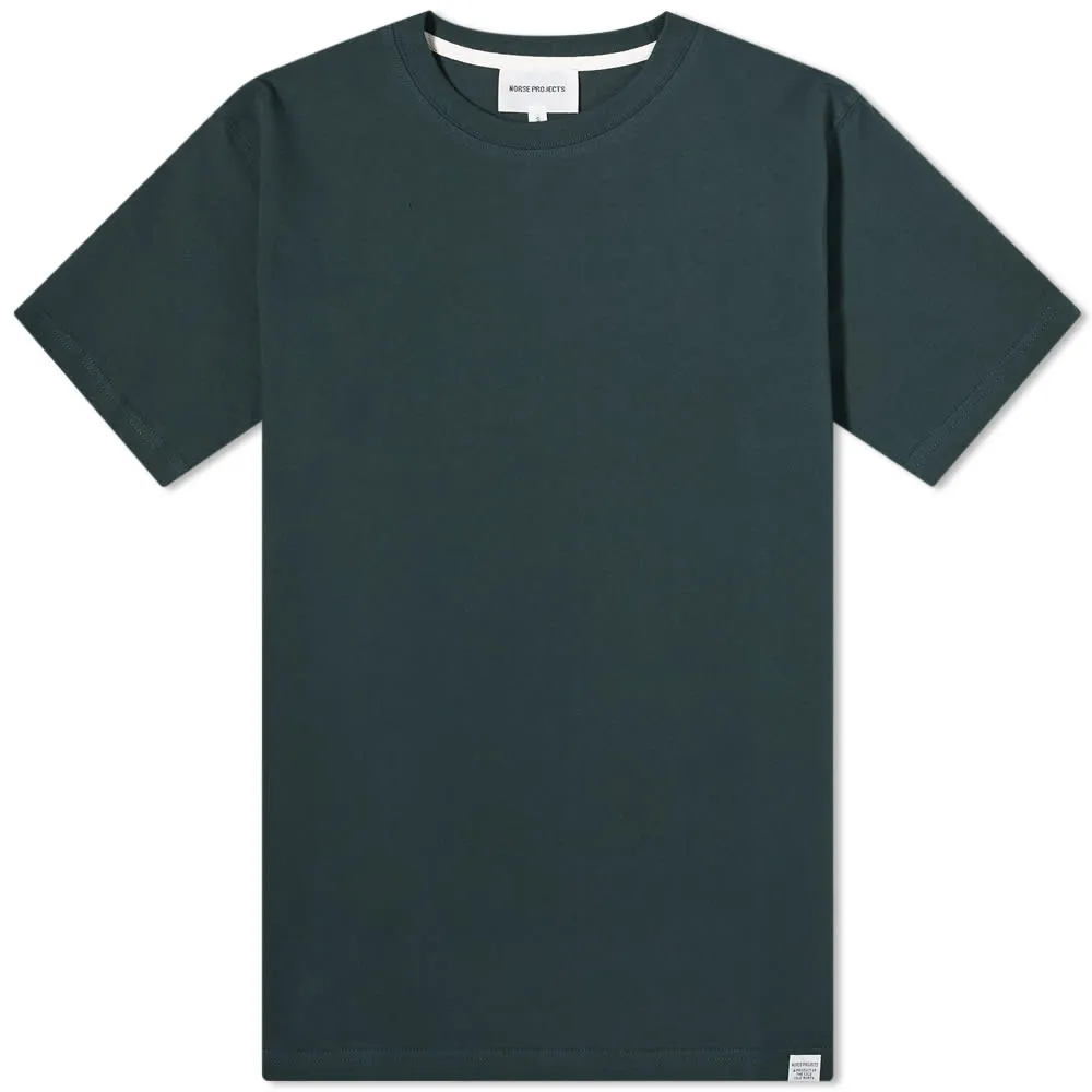 Norse Projects Niels Standard TeeDeep Sea Green