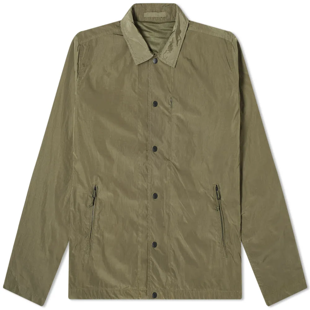 Norse Projects Svend GMD Nylon Coach JacketIvy Green