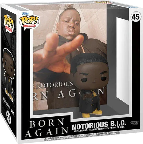 NOTORIOUS B.I.G. BIGGIE SMALLS BORN AGAIN FUNKO POP! ALBUMS