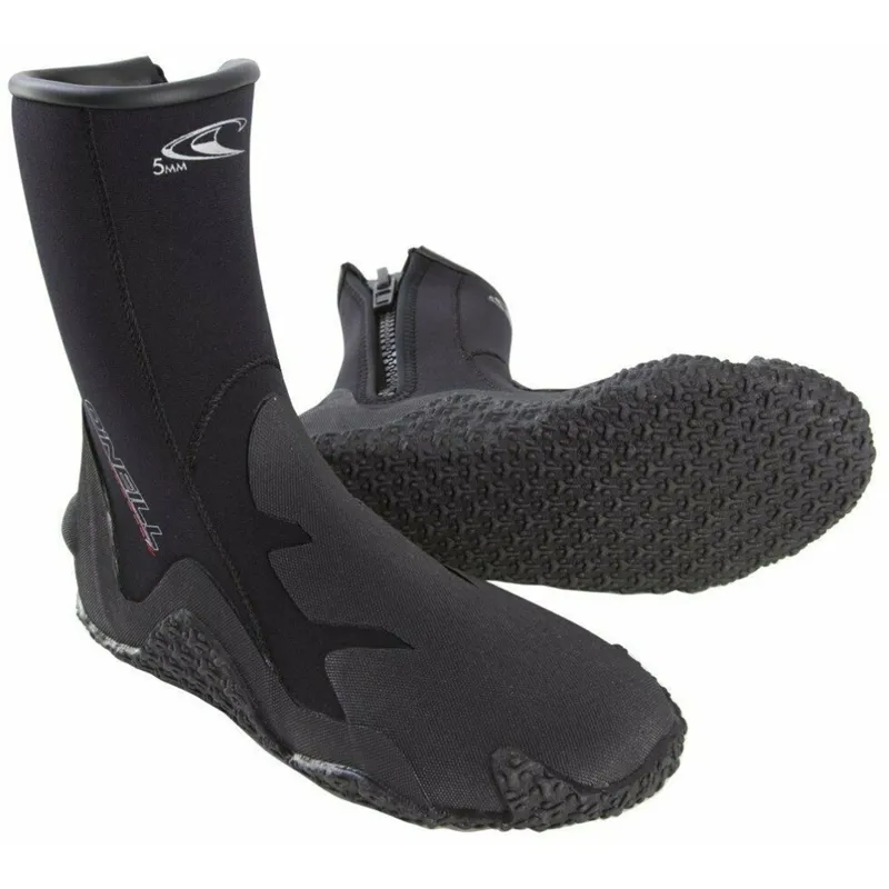 O Neill Adult Zipped 5mm Wetsuit Boot