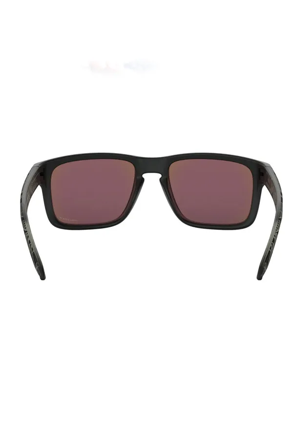 Oakley Holbrook Matte Black And Sapphire Polarized