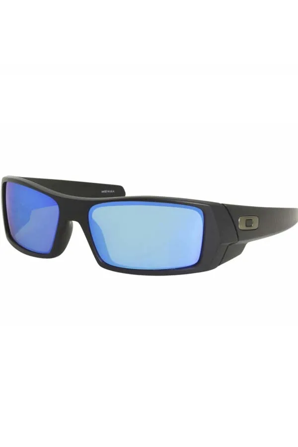 Oakley Matte Black Gascan with Sapphire Polarized Prizm