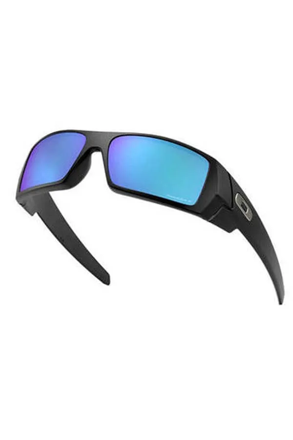 Oakley Matte Black Gascan with Sapphire Polarized Prizm