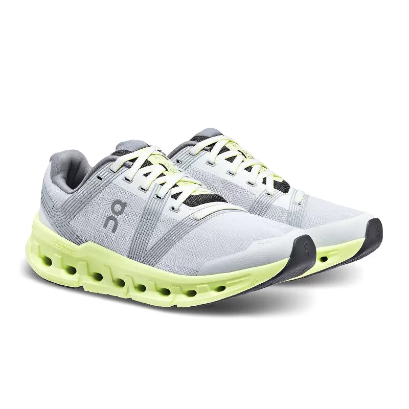 On Women's Cloudgo Wide Running Shoes - Frost/Hay