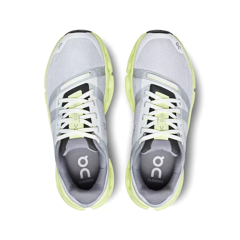 On Women's Cloudgo Wide Running Shoes - Frost/Hay