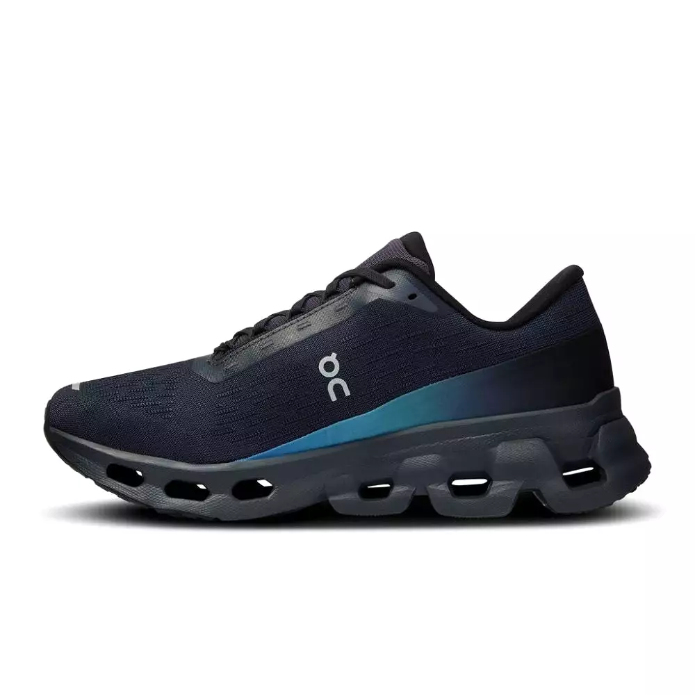 On Women's Cloudspark - Black/Blueberry