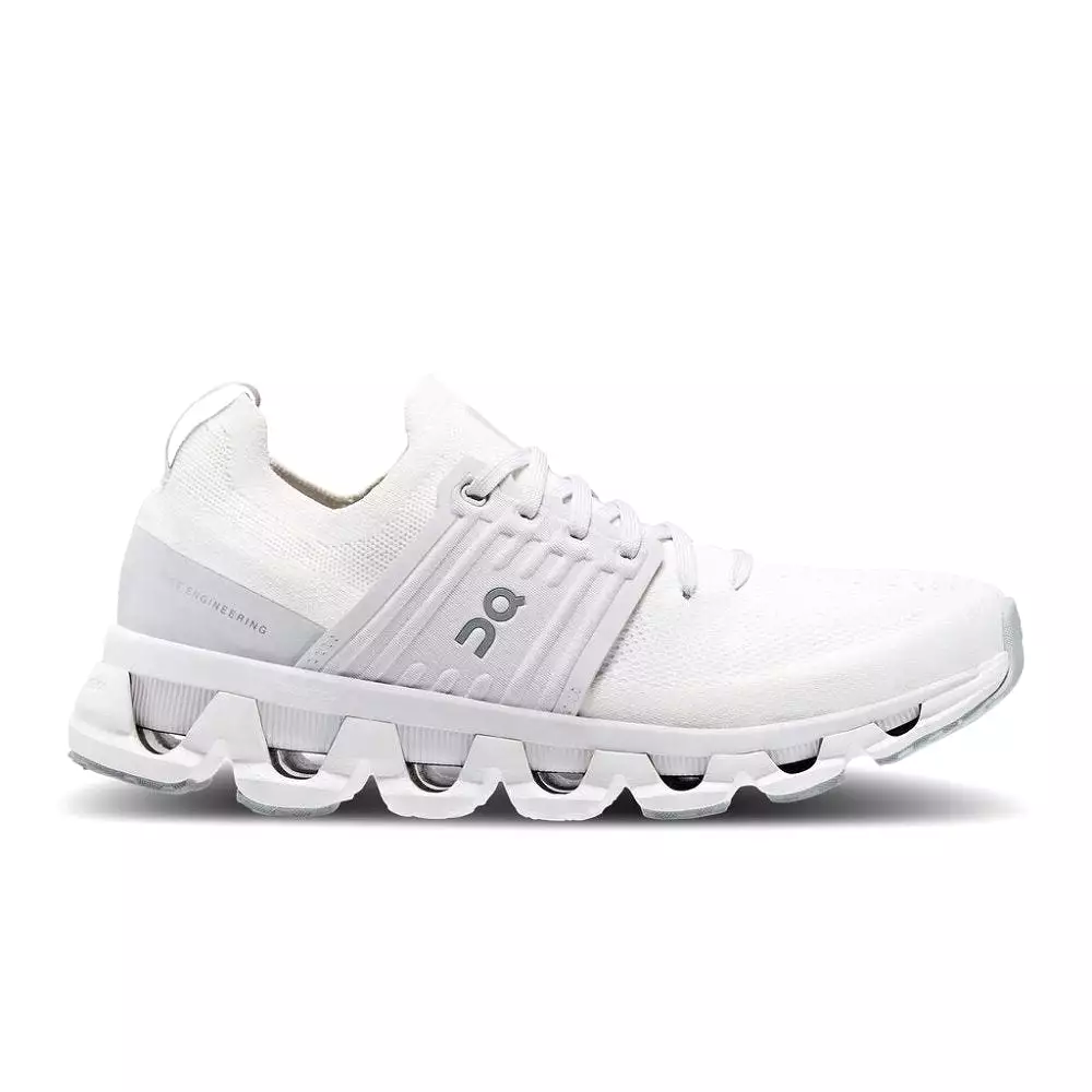 On Women's Cloudswift 3 Running Shoes - White/Frost