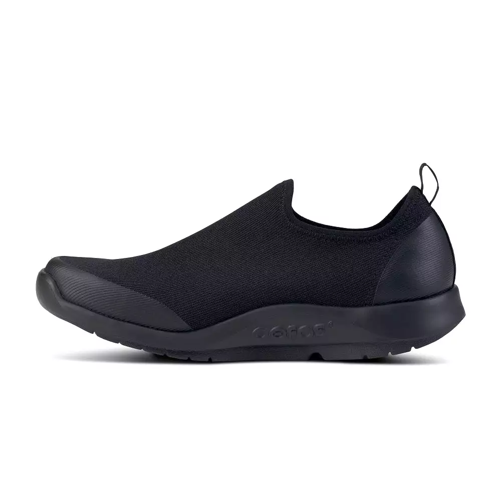 Oofos Women's OOmg Sport Low Shoe - Black