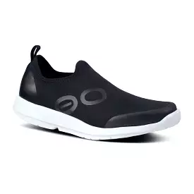 Oofos Women's OOmg Sport Low Shoe - White & Black