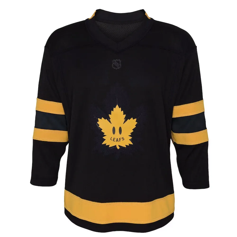 OUTERSTUFF TORONTO MAPLE LEAFS INFANT BLACK THIRD JERSEY