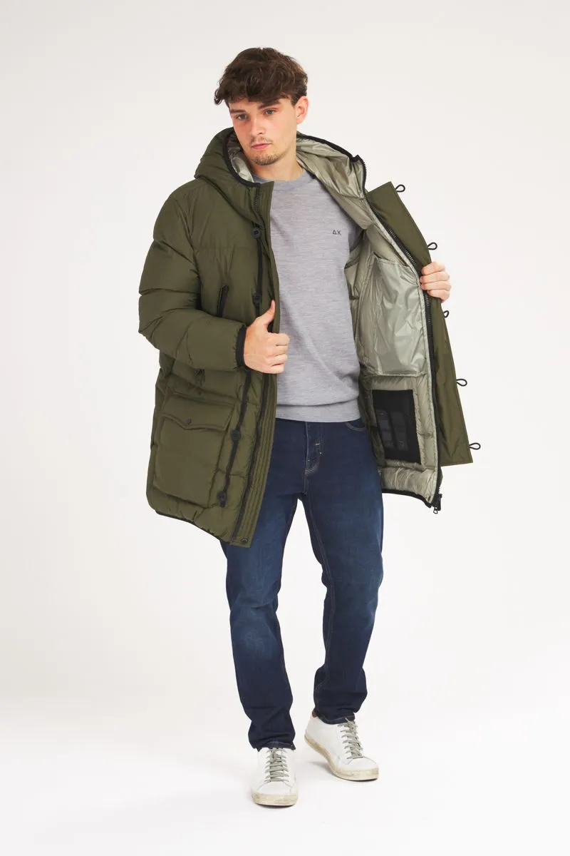 Parka Uomo Verde oliva