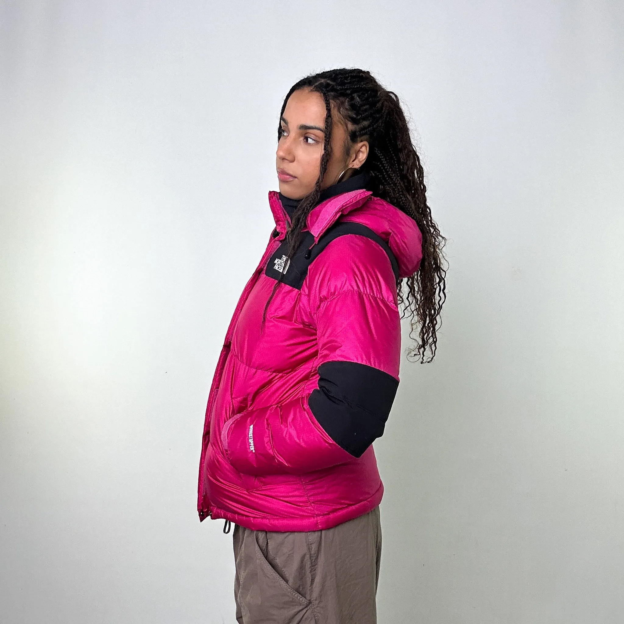 Pink 90s The North Face 700 Series Baltoro Puffer Jacket Coat (L)