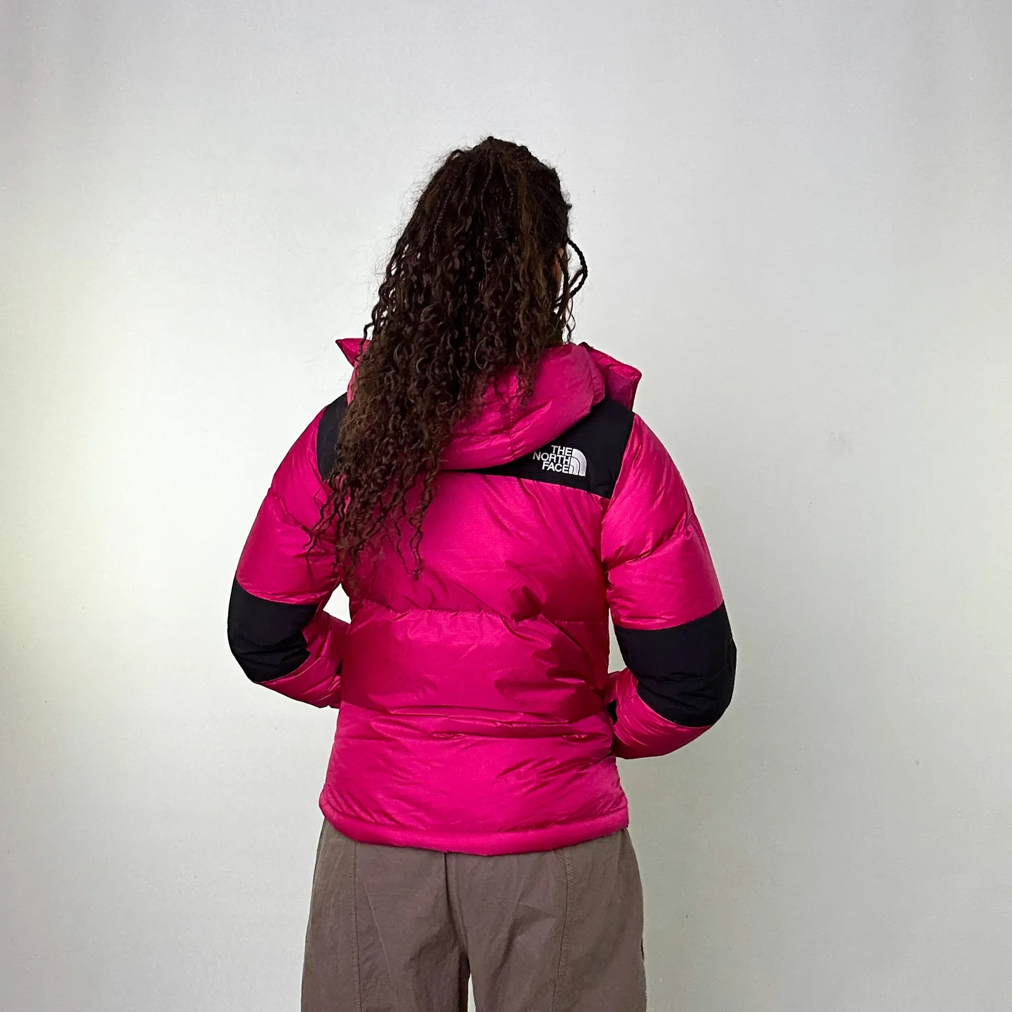 Pink 90s The North Face 700 Series Baltoro Puffer Jacket Coat (L)