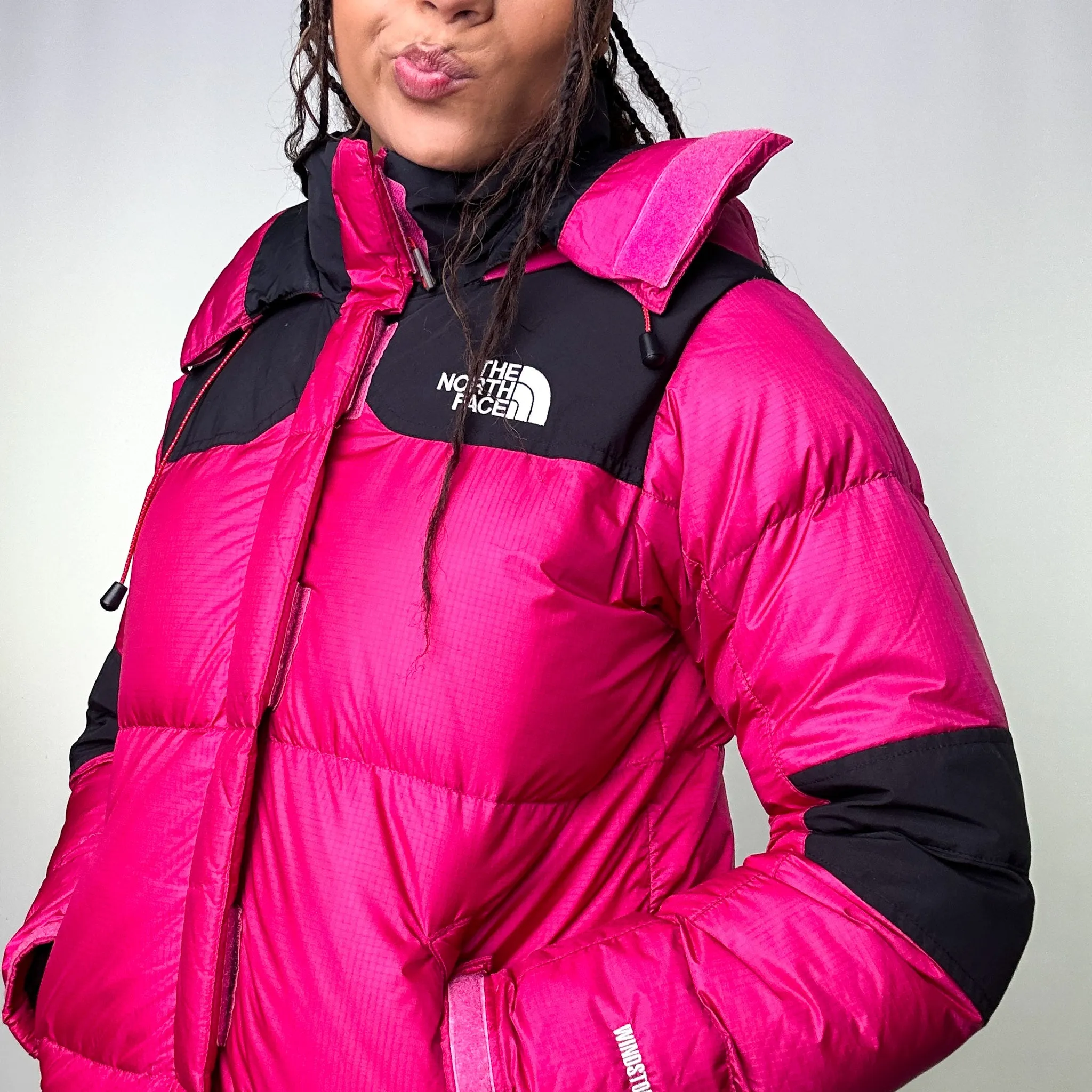 Pink 90s The North Face 700 Series Baltoro Puffer Jacket Coat (L)