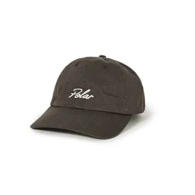 Polar Skate Co. Varsity Logo Sam Cap Brown