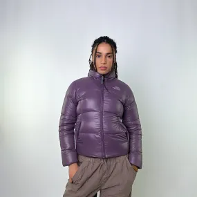 Purple 90s The North Face 700 Series Puffer Jacket Coat (S)