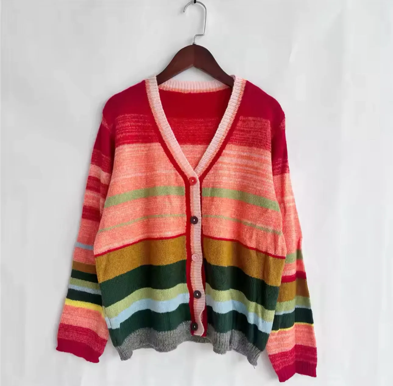 Rainbow Stripe Sweater