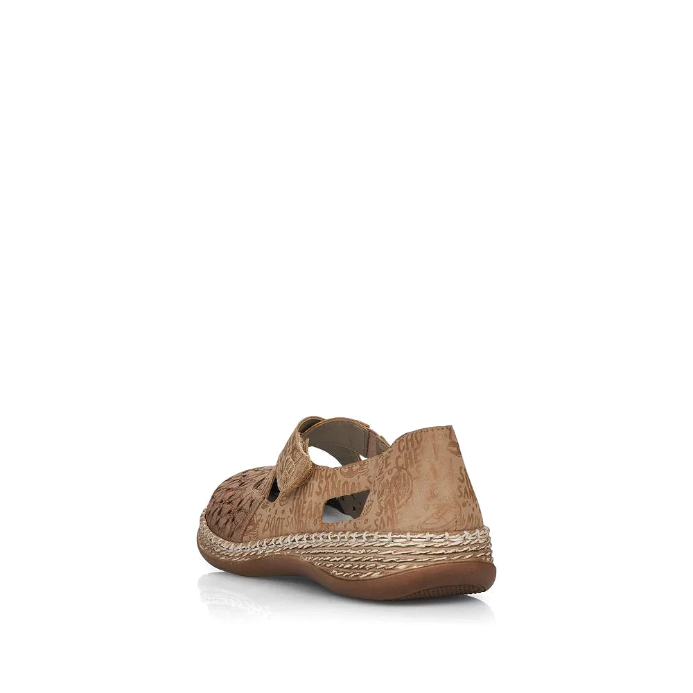 Rieker Women's Daisy 464H4-62 - Shell/Camel