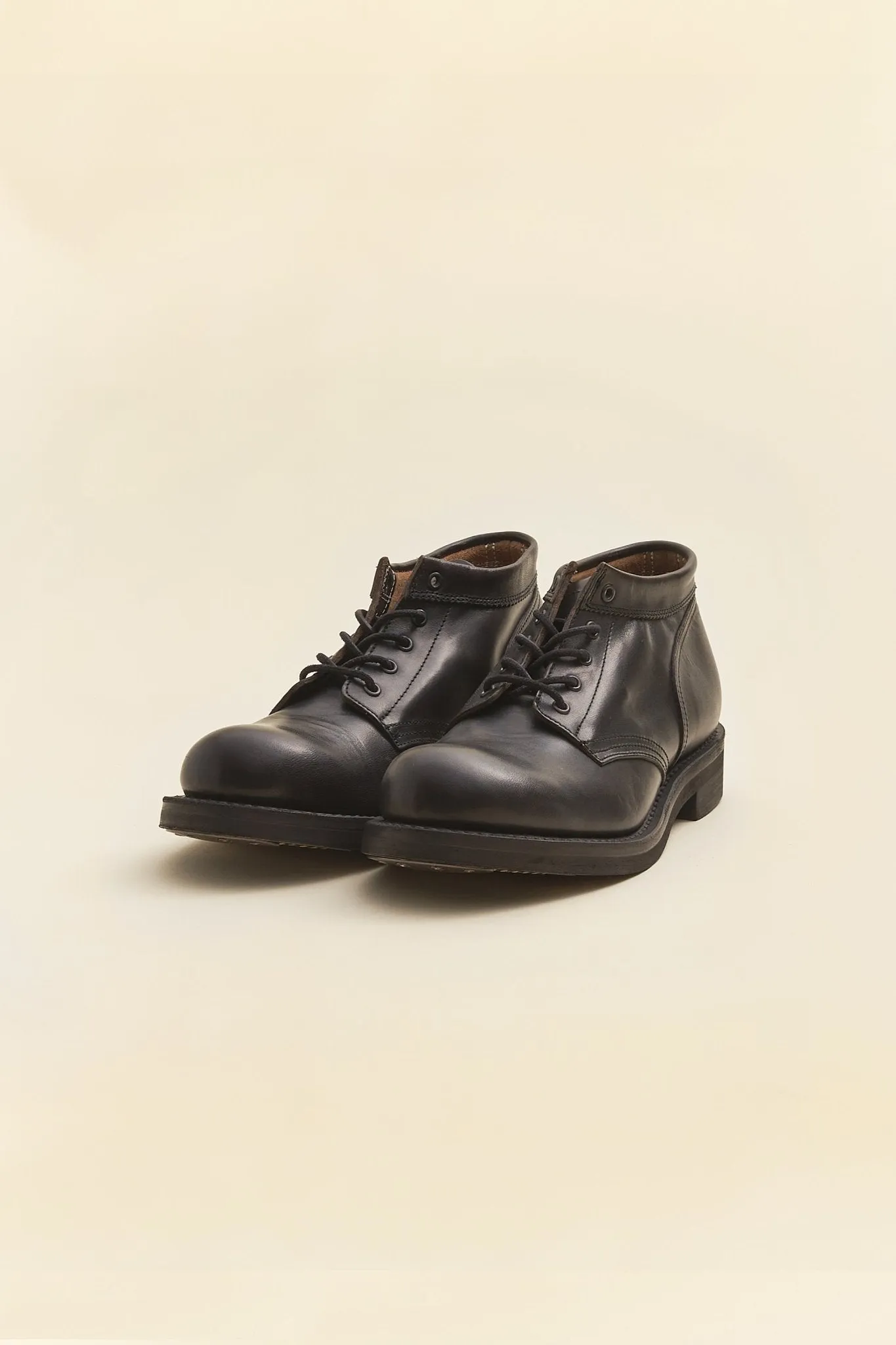 Rolling Dub Trio Coupen Mid-Cut Boot - Horse All Black