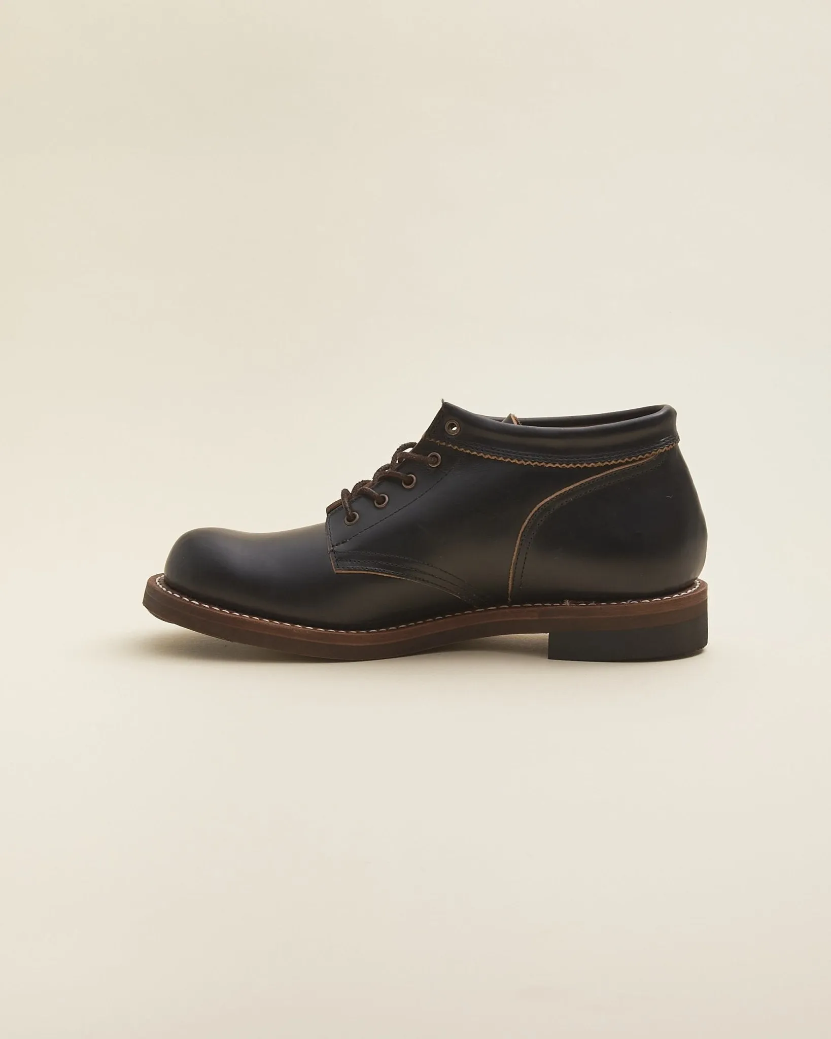 Rolling Dub Trio Coupen Mid-Cut Boot - Oil Black Chromexcel