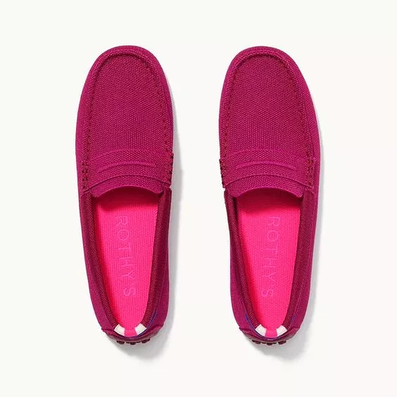 Rothy's -  Women's - The Driver Loafers - Pink