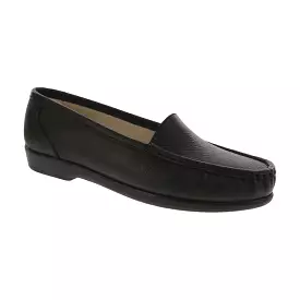 SAS Women's Simplify Slip On Loafer - Black