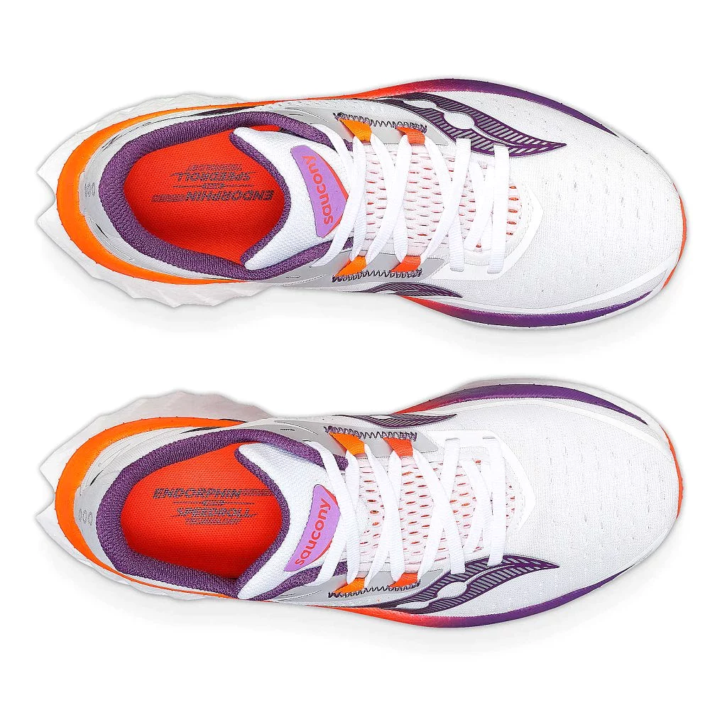 Saucony Women's Endorphin Speed 4 - White/Violet