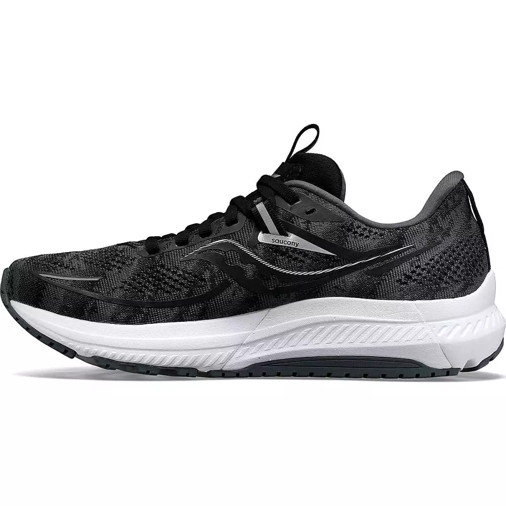 Saucony Women's Omni 21 - Black/White (Wide Width)