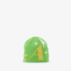 Star A Beanie Green Multi