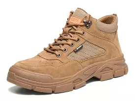 Steel Toe Shoes for Men Lightweight Safety Work Shoes Indestructible Industry & Construction Sneakers